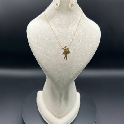 گردنبند بالرین دخترانه
